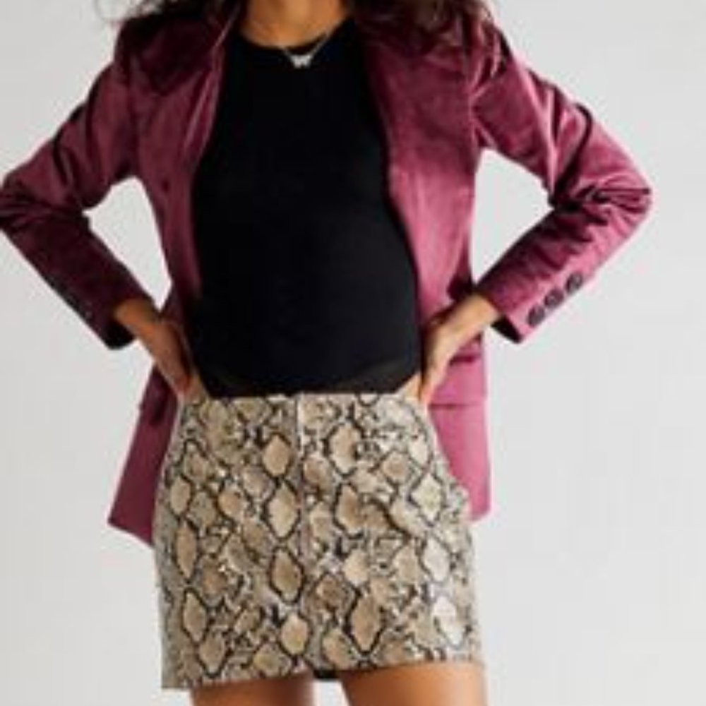 Free People Mini-Skirt